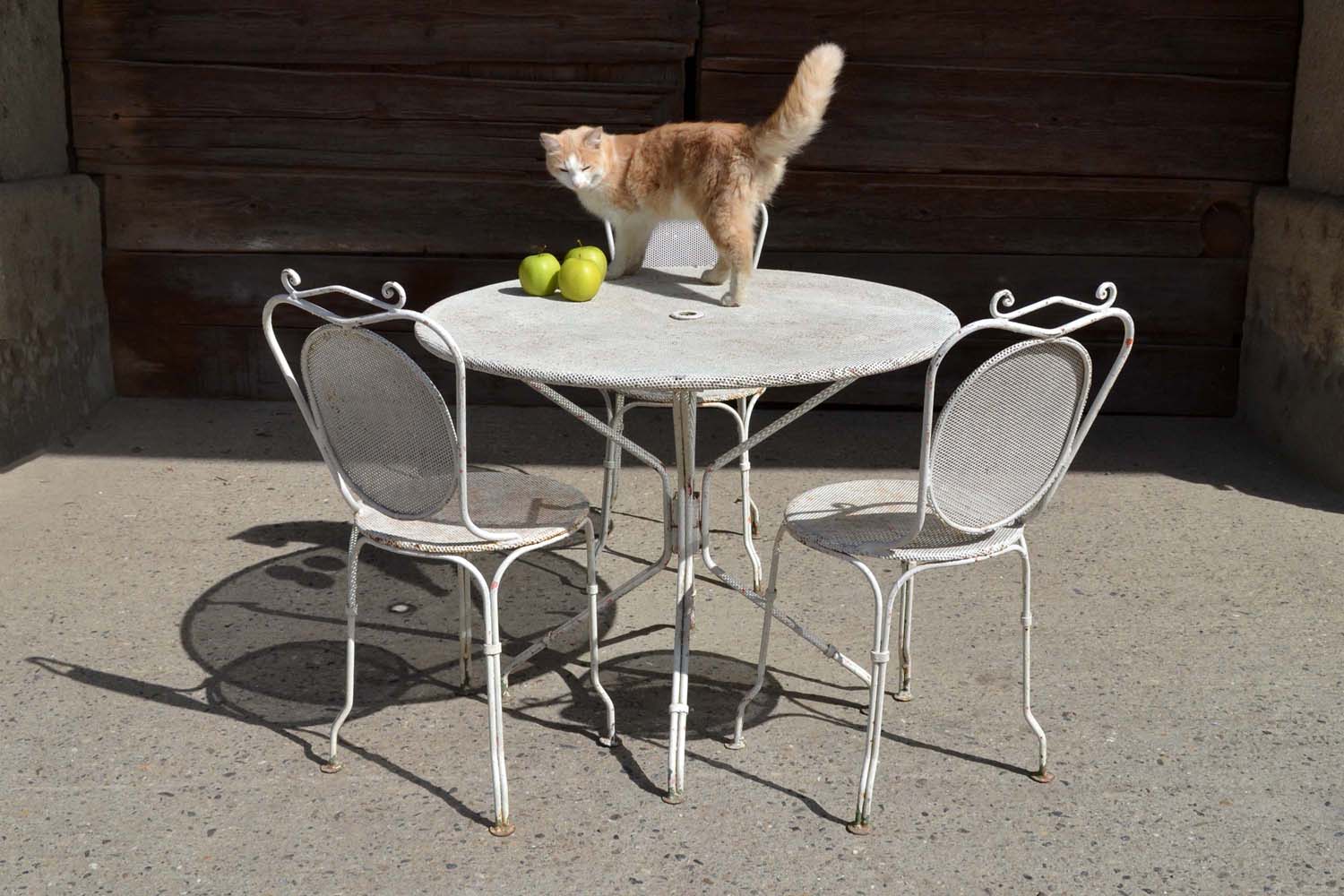 mobilier de jardin vintage