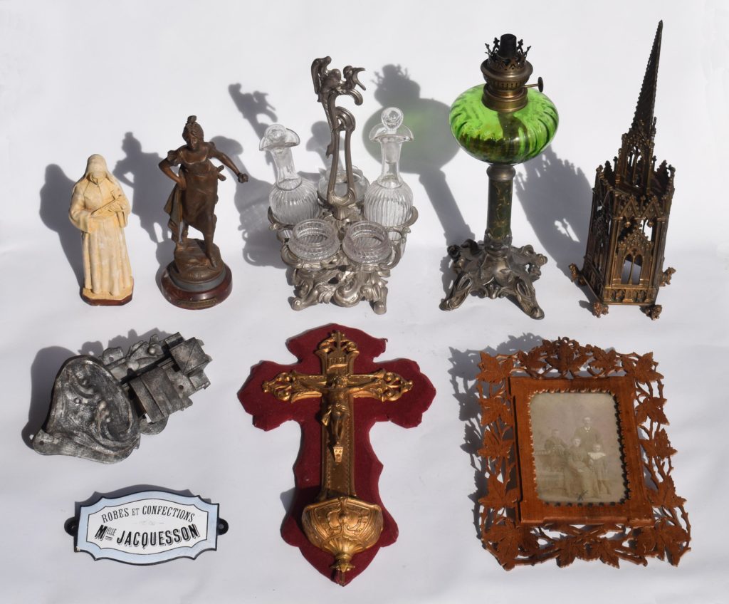 Petits objets divers de la fin du 19ème