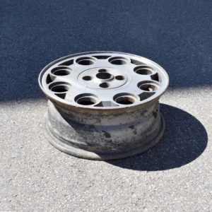 Jante aluminium 14 pouces. Marque Speedline, pour “Youngtimer” Alfa-Roméo Giulietta Turbodelta année 1983