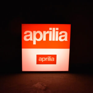 Aprilia moto enseigne lumineuse