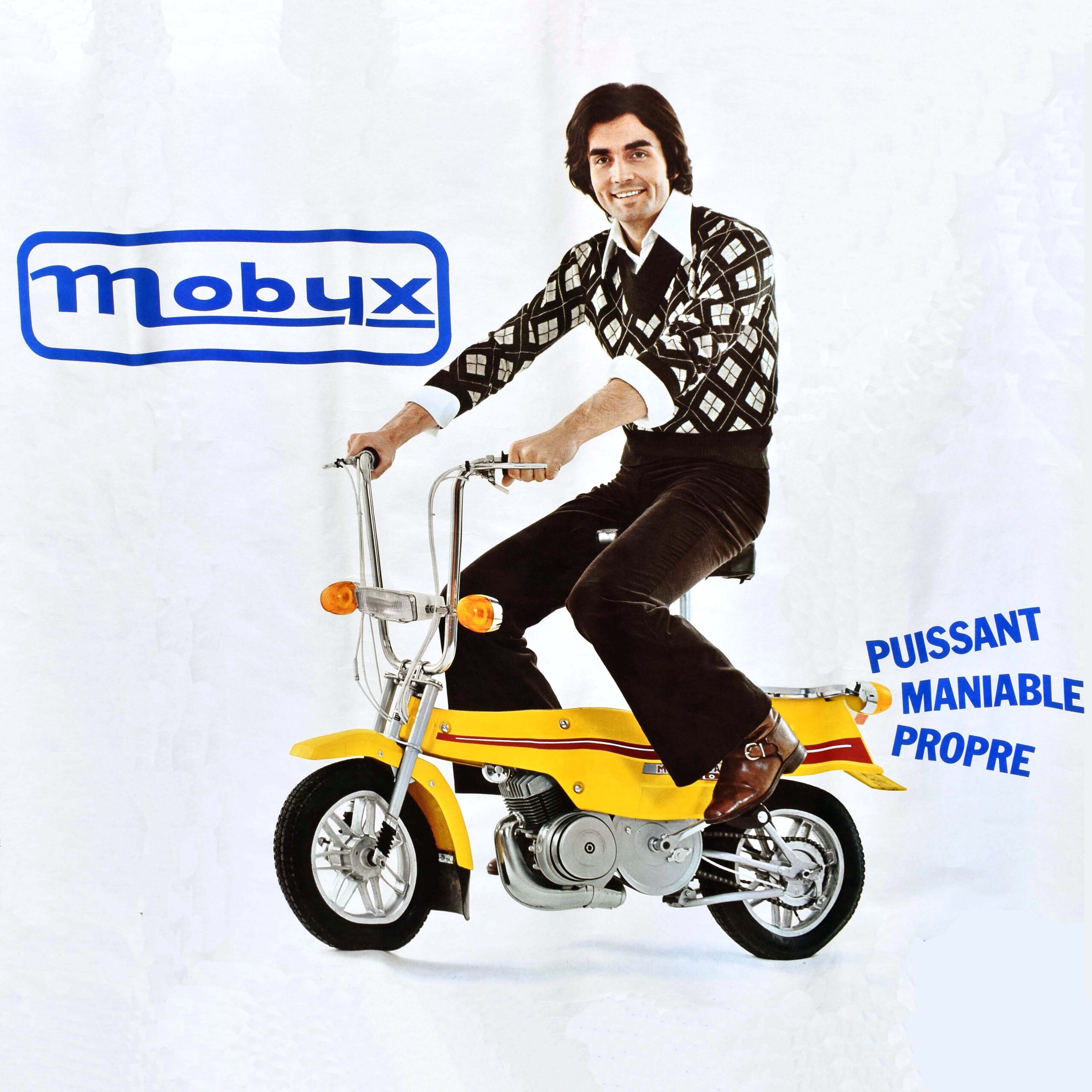 Affiche Mobyx Motobécane 1973