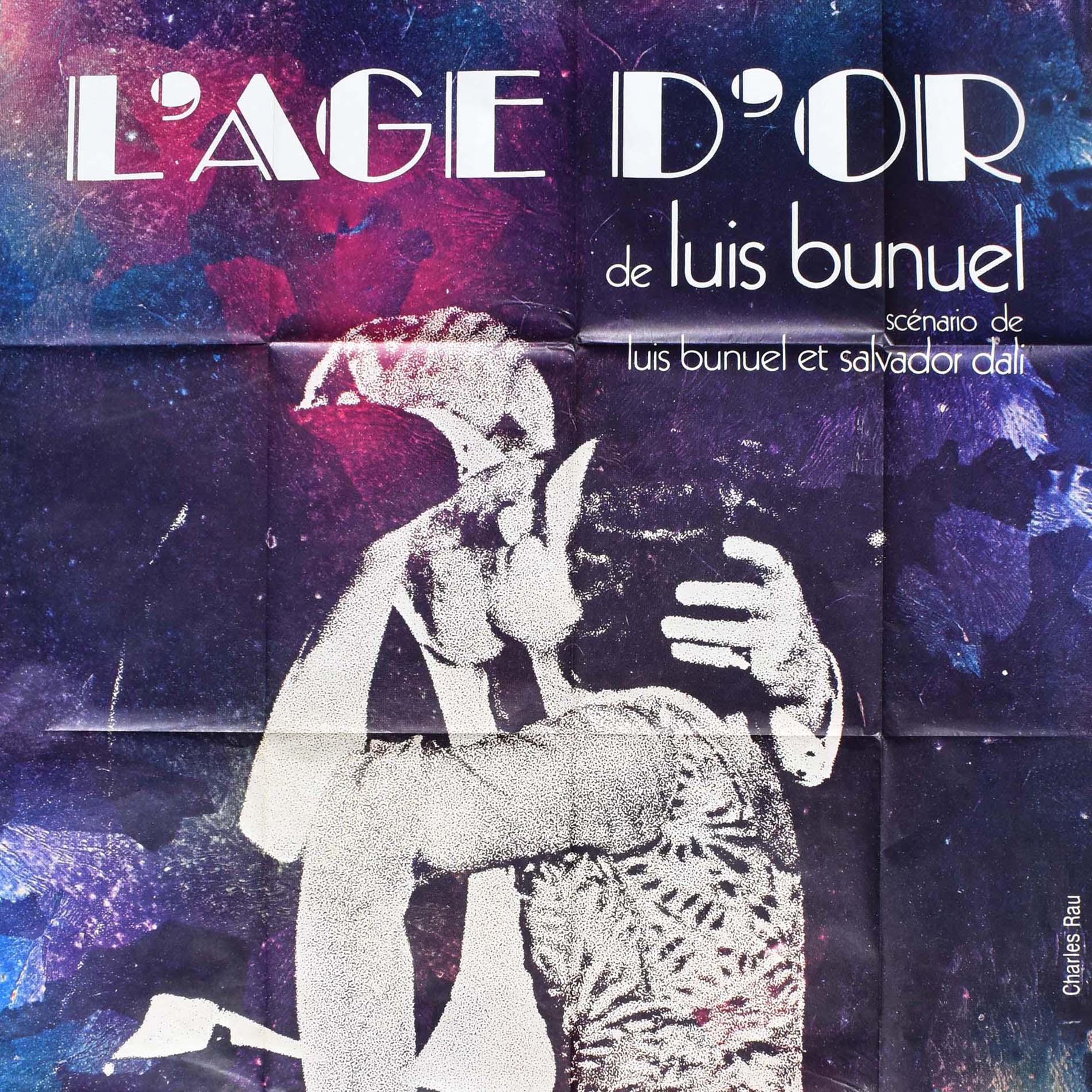 L'âge d'or Luis Bunuel affiche du film
