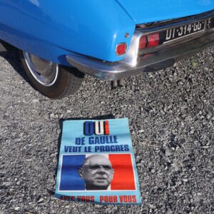 Affiche De Gaulle référendum 1969