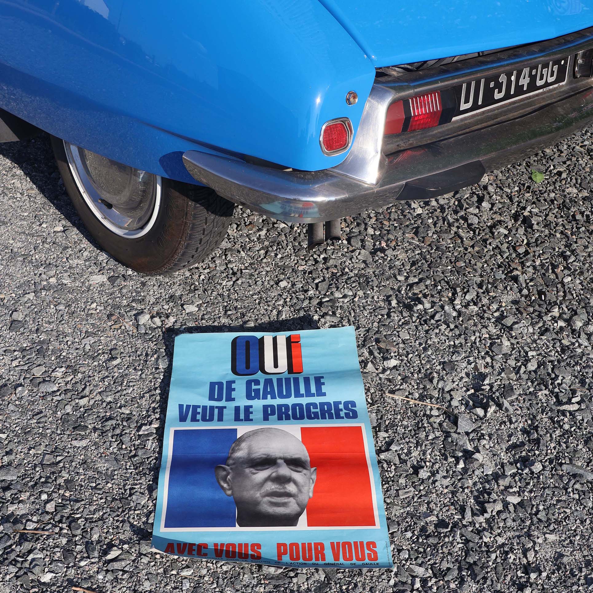 Affiche De Gaulle référendum 1969