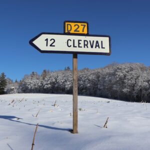 Panneau de signalisation vintage 1974