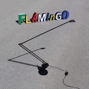 Luxo Flamingo vintage 80's lampe