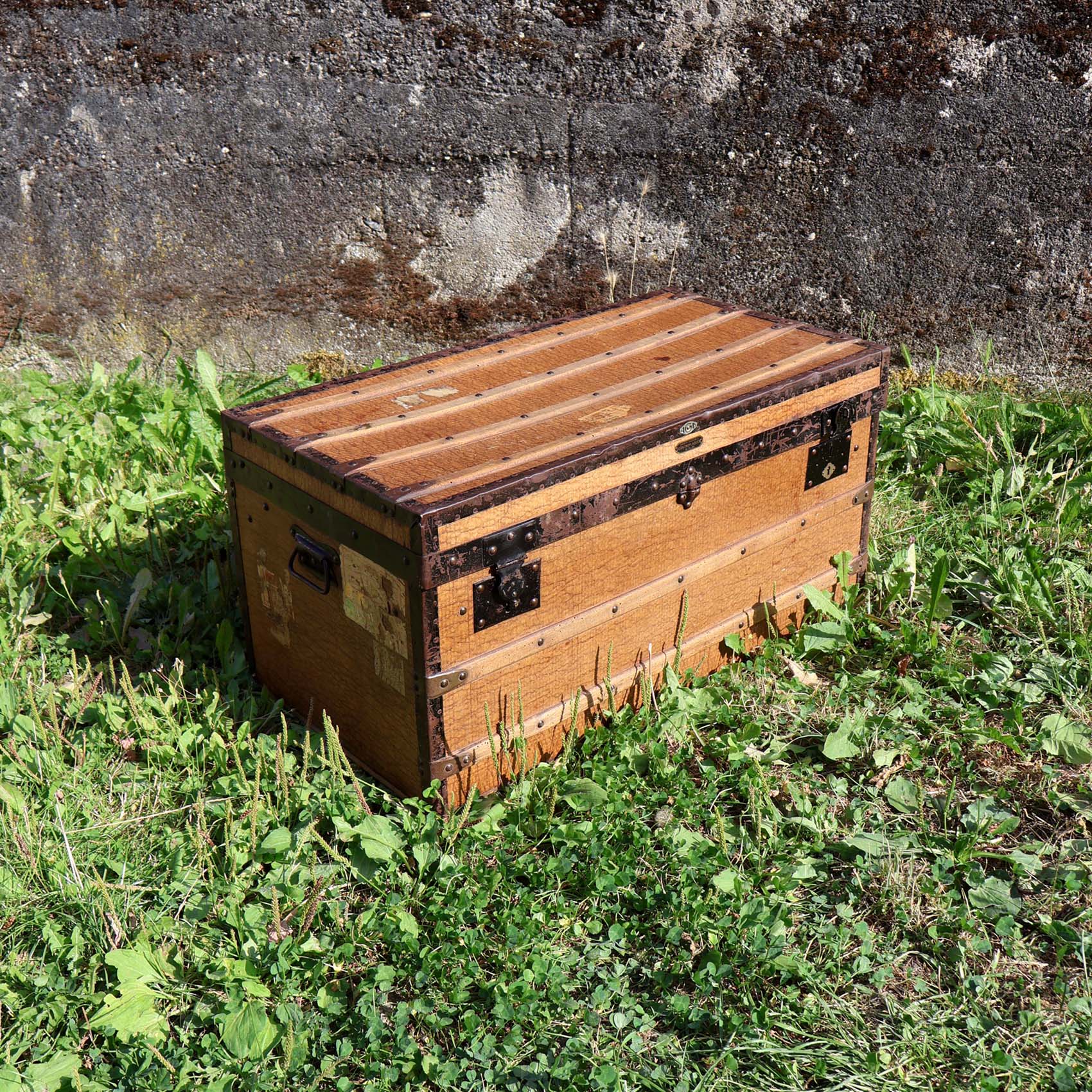 Ancienne malle cabine 1930's