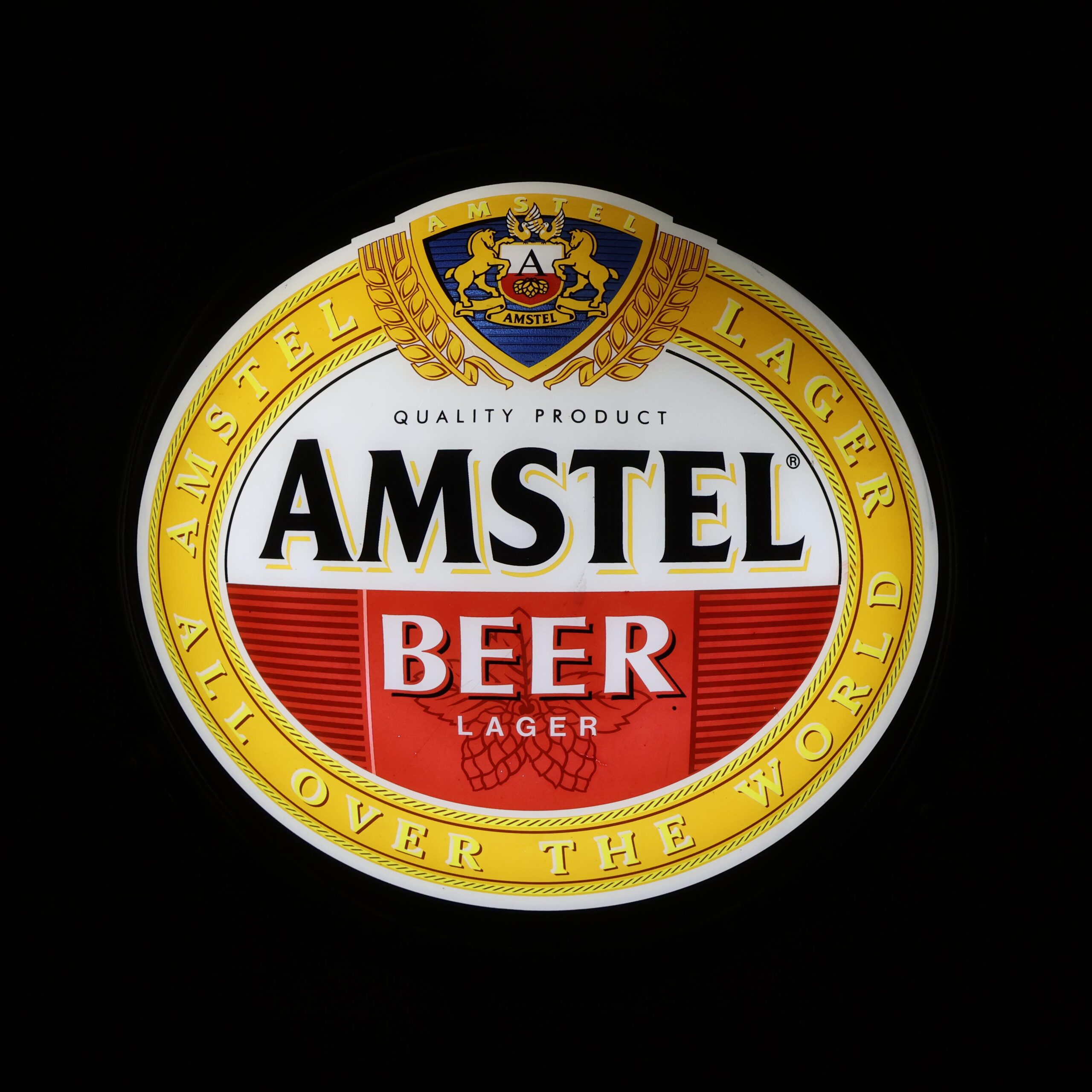 Amstel beer enseigne lumineuse