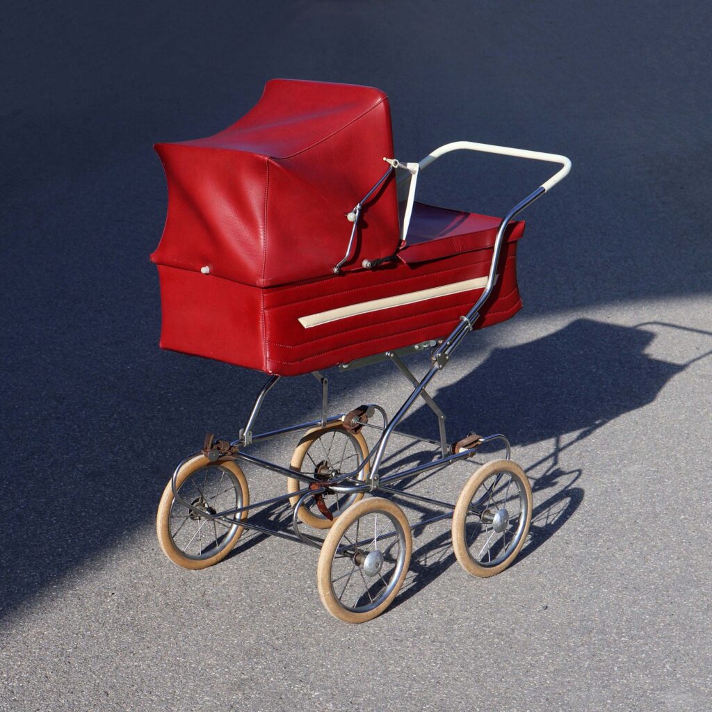 Poussette vintage 1960's