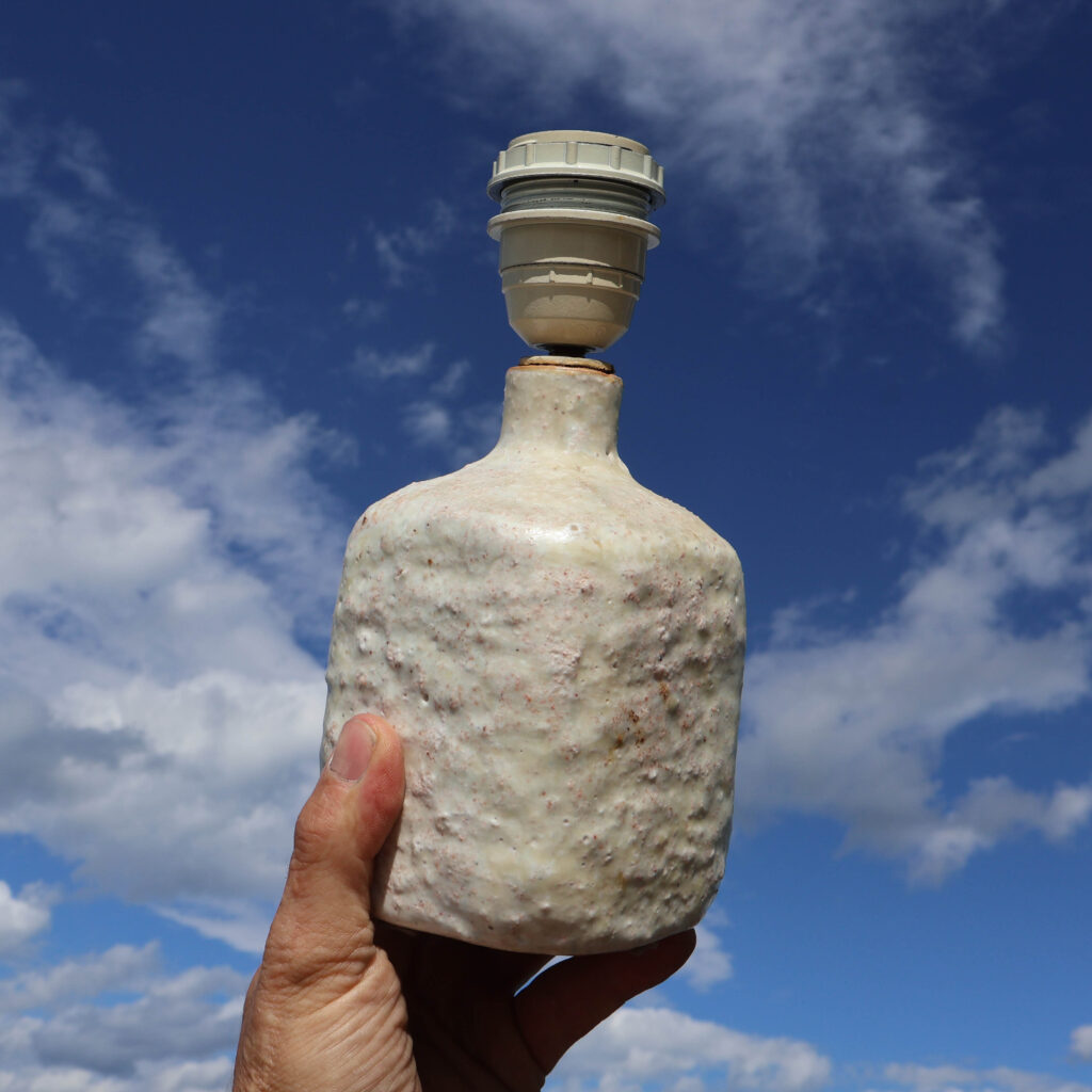 Lucette Hafner pied de lampe