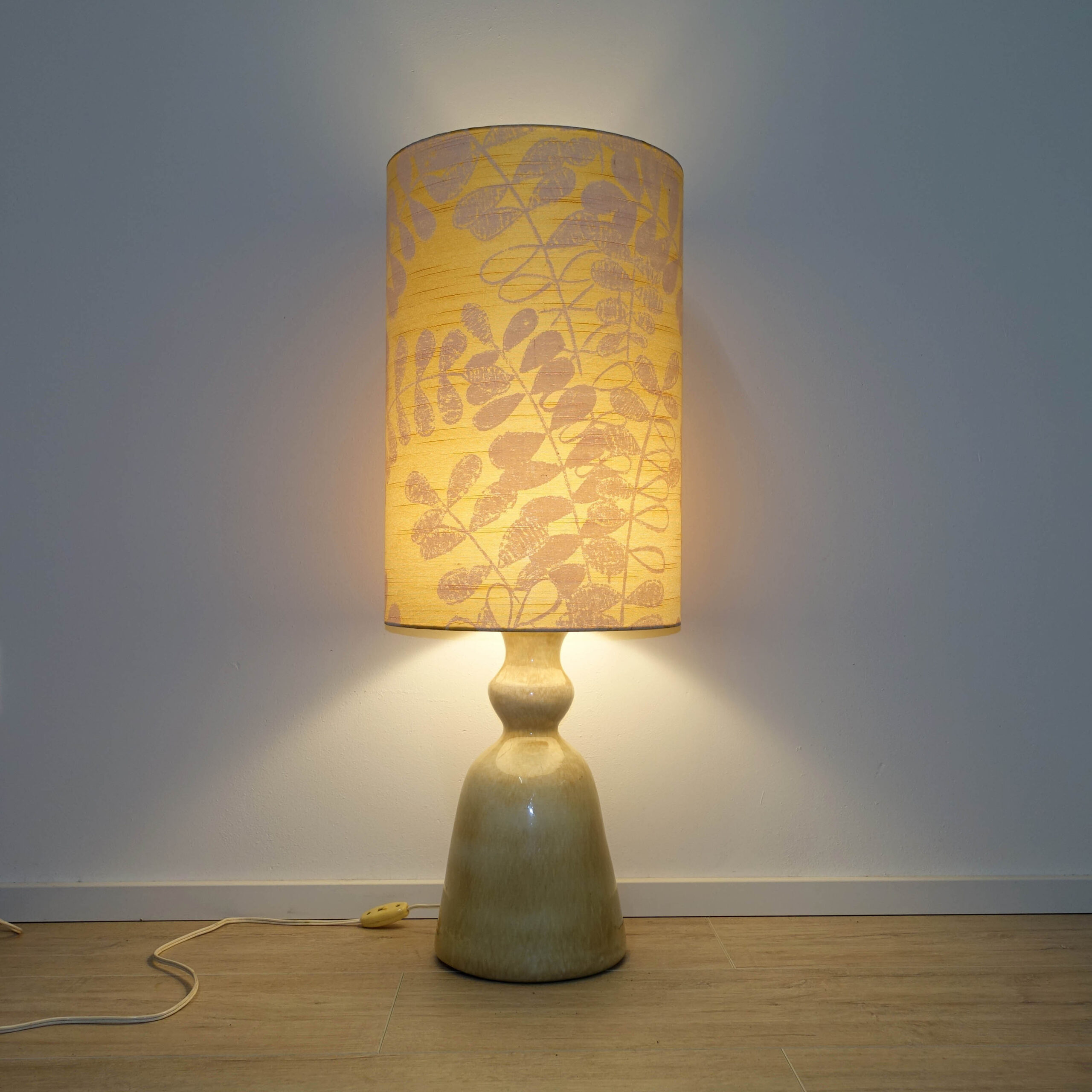 Lampe vintage 70s céramique signée Sigrist