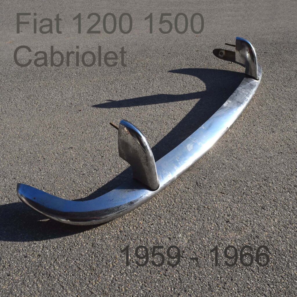 Pare-choc Fiat 1500 cabrio