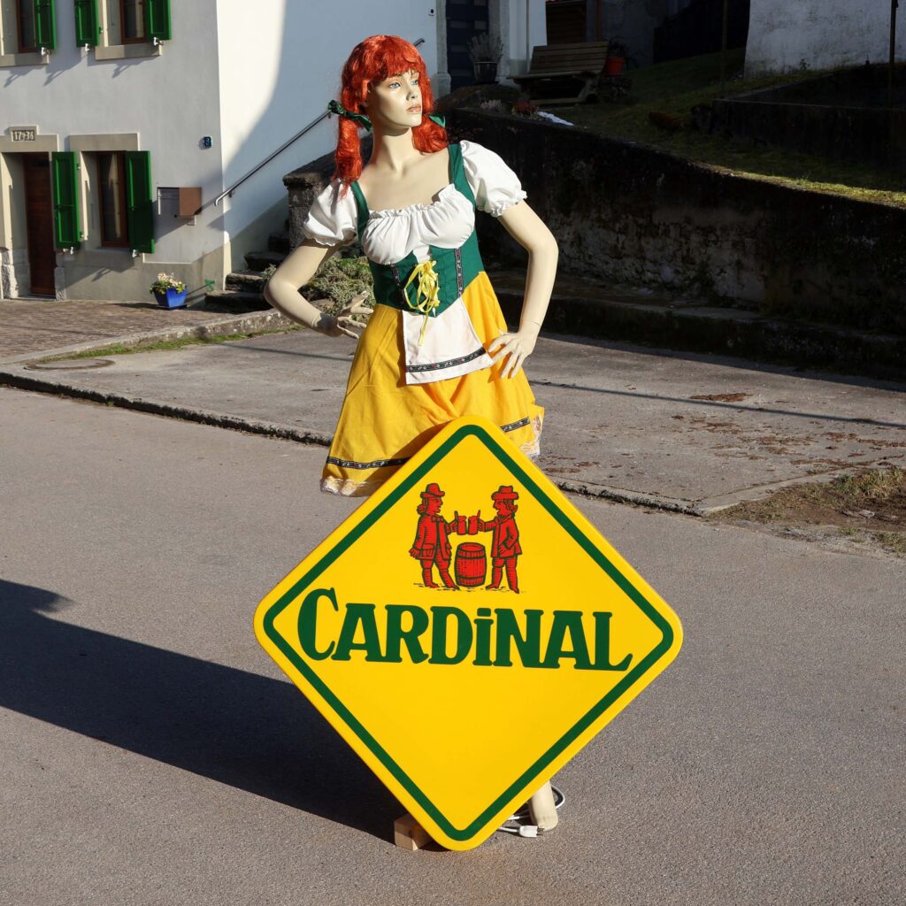 Enseigne Cardinal losange 1970s