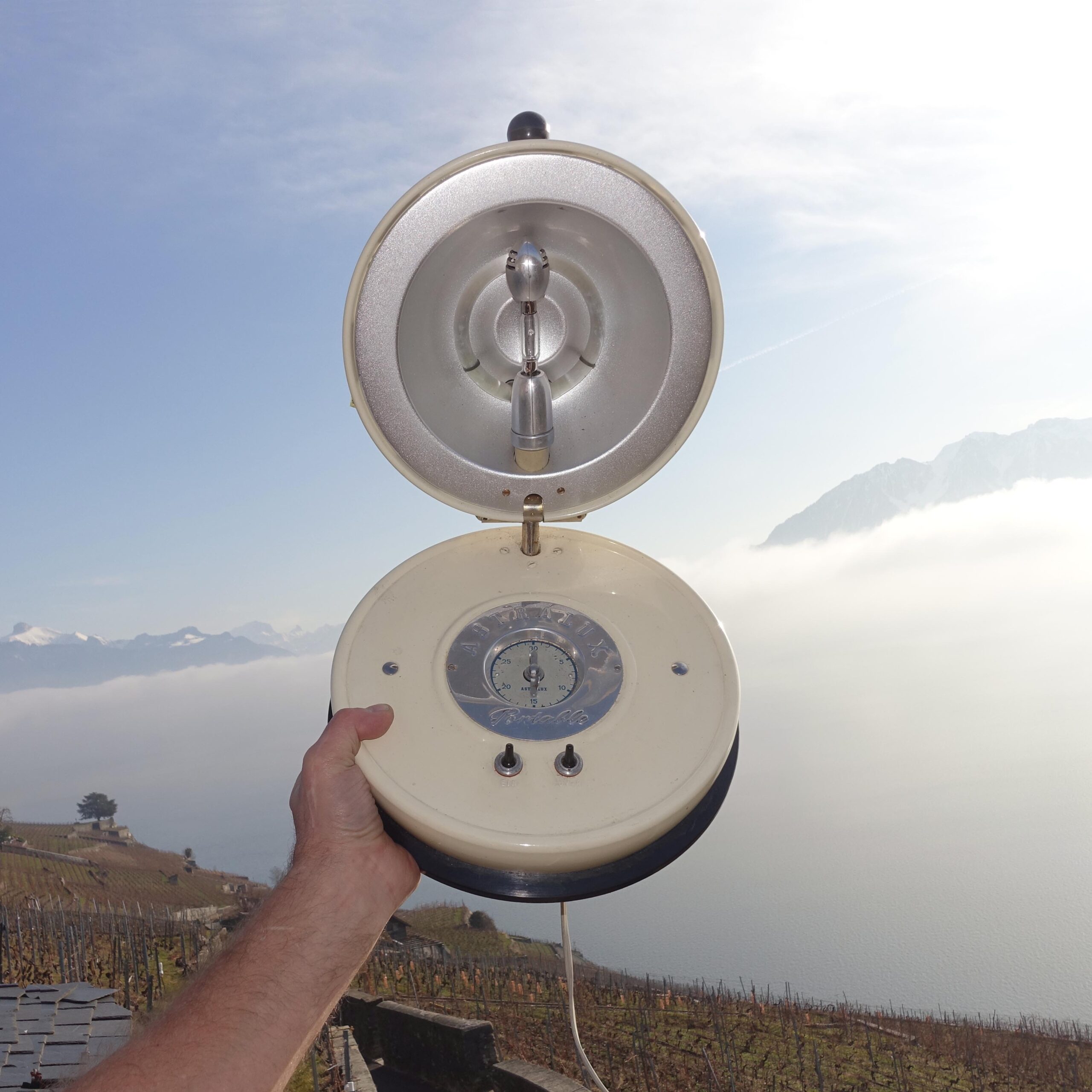 Astralux Höhensonne Quarzlampe. Lampe à bronzer