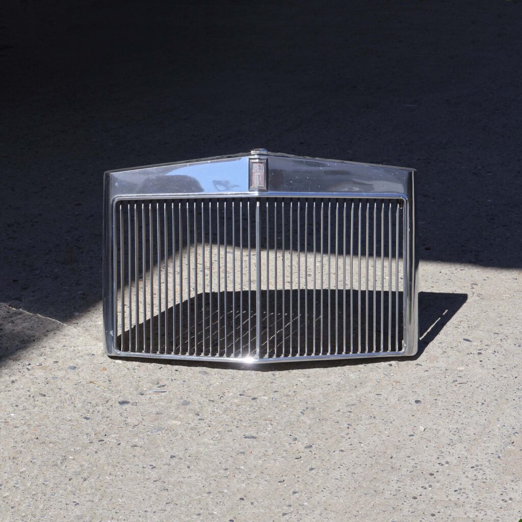 Calandre Lincoln Mark 4 1970s. Grille de radiateur de voiture