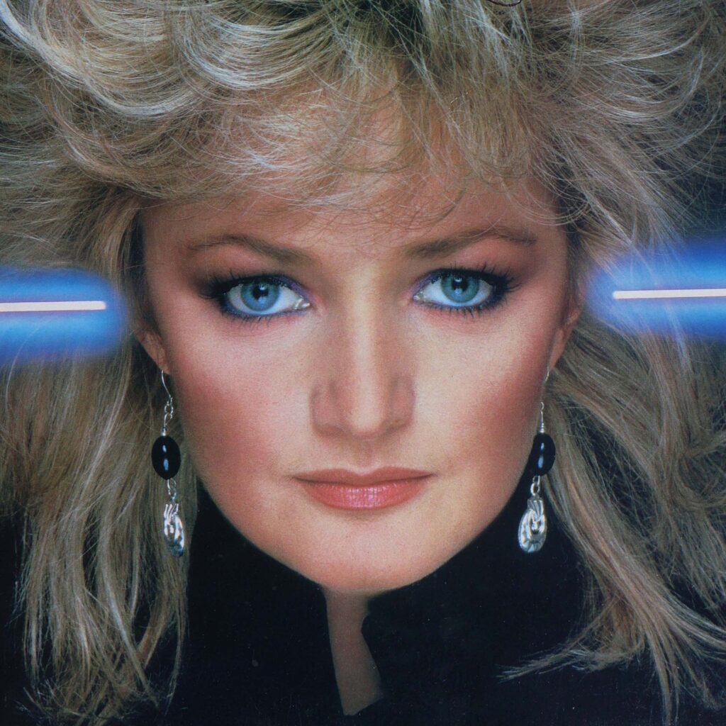 Bonnie Tyler photo dédicacée 1983. Signature au stylo bille