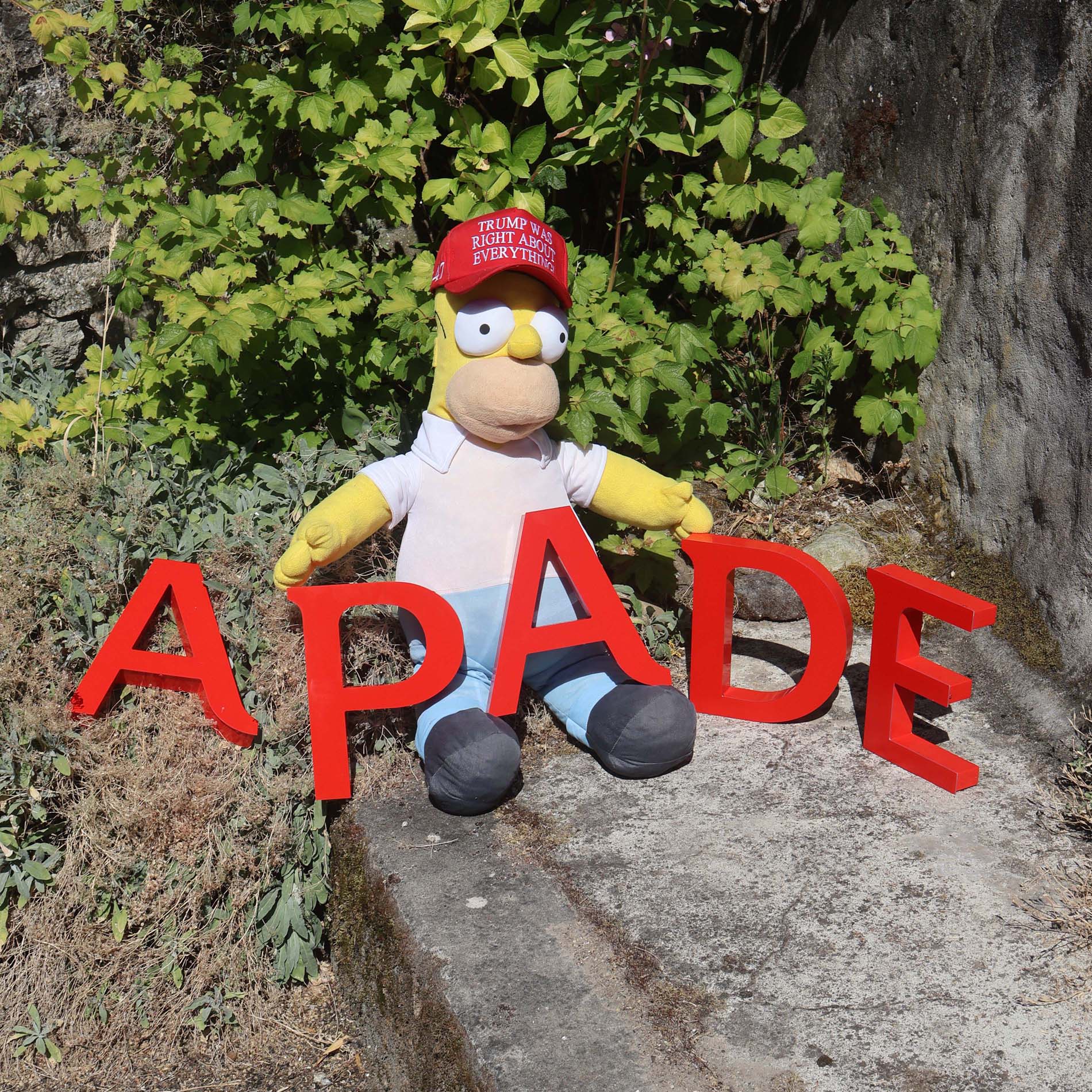 petites lettres enseigne led rouge. A,P,A,D,E. Lettres publicitaires
